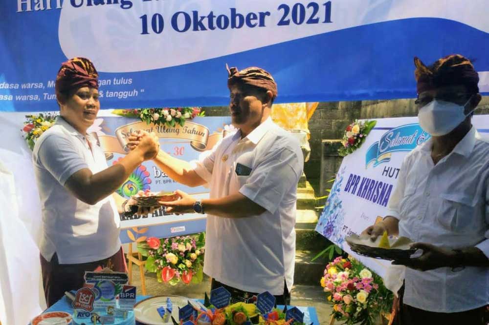 Rayakan HUT ke Tiga Dasa Warsa Bank Khrisna Tumbuh sehat, Tangguh, Maju dan Jaya